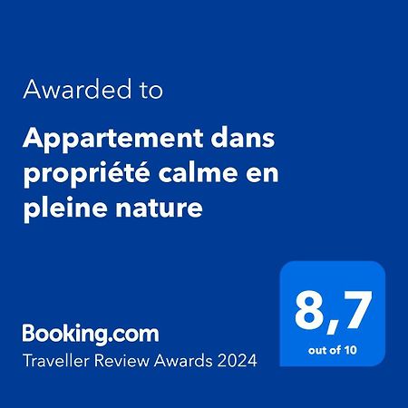 Appartement Dans Propriete Calme En Pleine Nature Charbonnieres-les-Bains Exterior photo